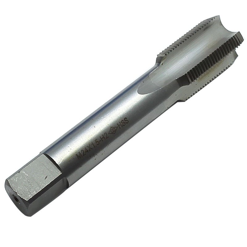 Yodaoke 24mm 24 x 1.5 HSS Metric Tap Right Hand Thread M24 x 1.5mm Pitch - Image 1